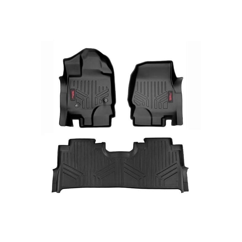 Floor Mats FR and RR FR Buckets Ford F-150 (15-24)