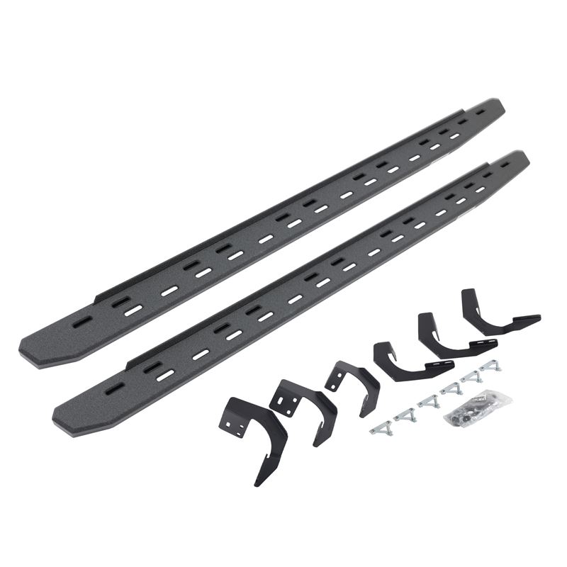 RB30 Slim Line Running Boards with Mounting Bracke