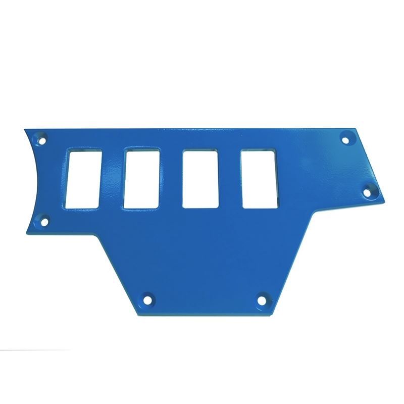 Right Side 4 Switch Plate for Polaris RZR Blue PRP