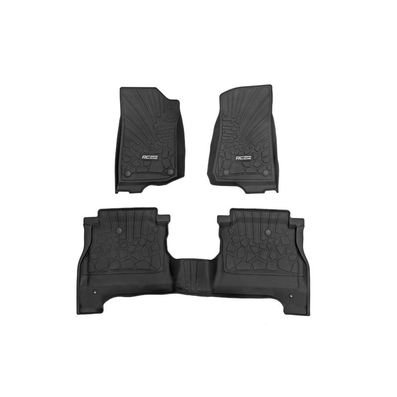 Flex-Fit Floor Mats | FR and RR | RR Lockable | Je