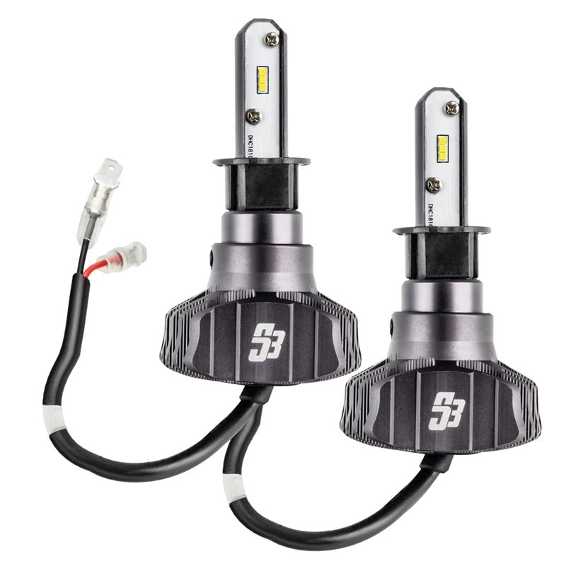 H3 S3 LED Headlight Bulb Conversion Kit, 6000K