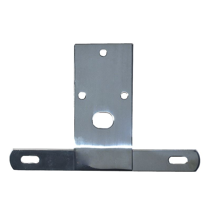 License Plate Bracket, Stainless Steel; 76-86 Jeep
