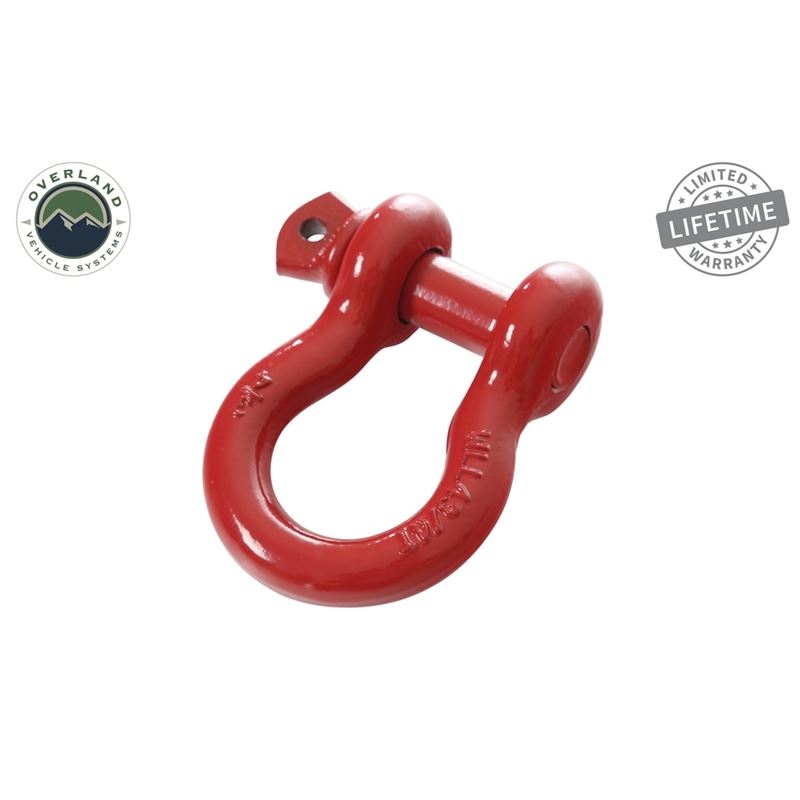 Recovery Shackle 3/4" 4.75 Ton - Red