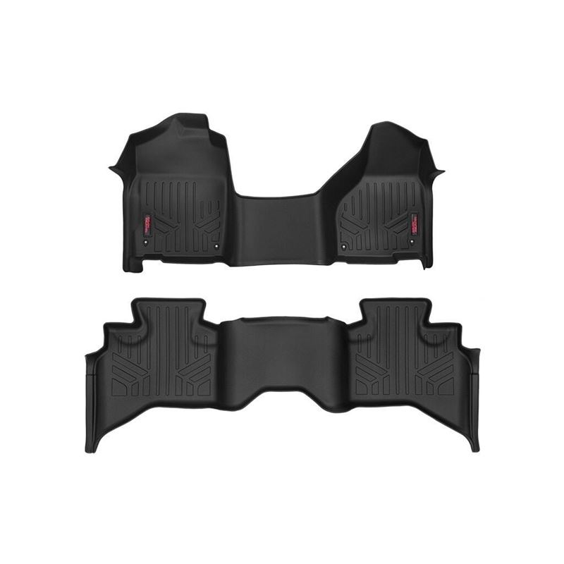 Floor Mats One Piece FR and RR Quad Cab Ram 1500 2