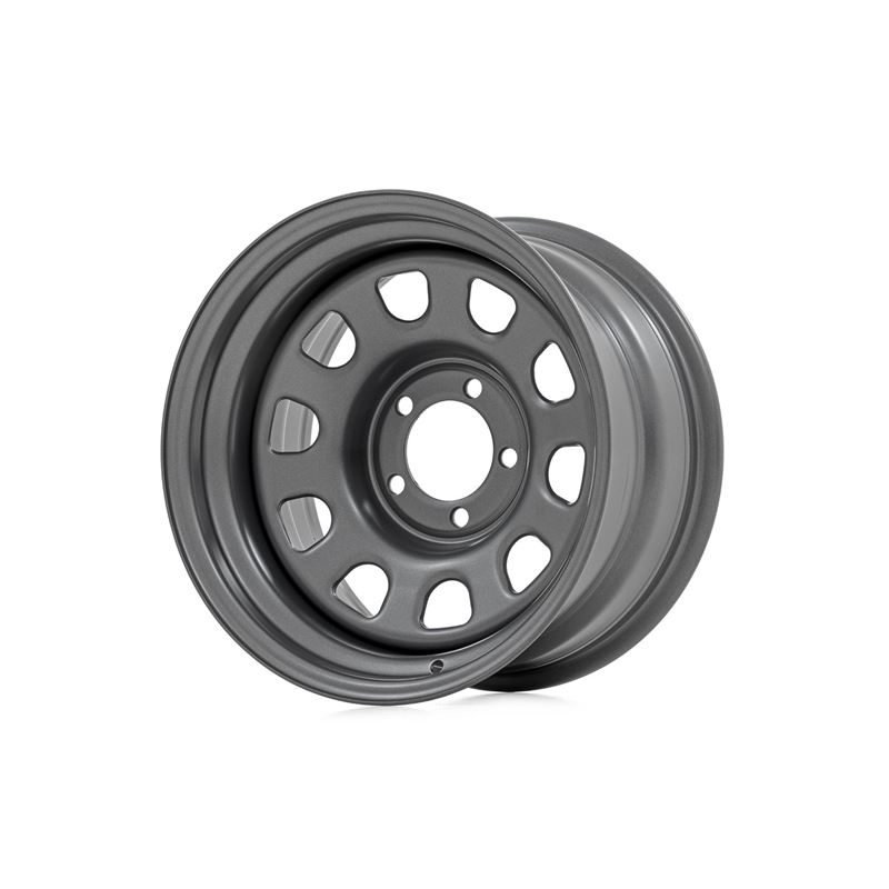 Steel Wheel - Gray - 15x8 - 5x4.5 - 3.30 Bore - 19