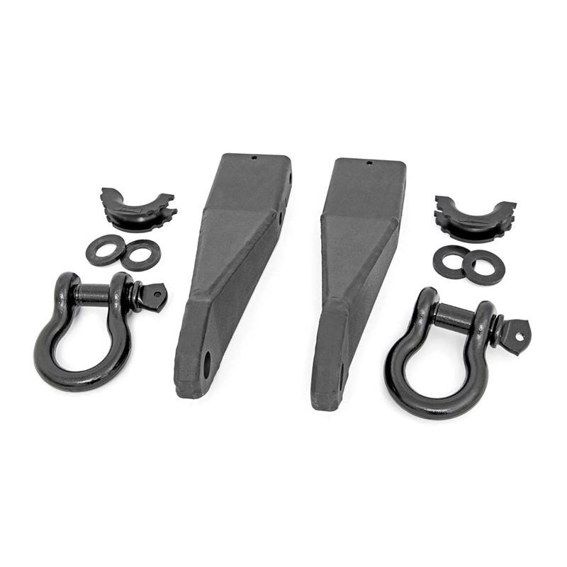 Tow Hook Brackets D-Ring Combo GMC Sierra 2500 HD