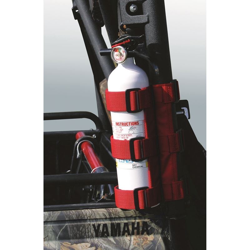 Fire Extinguisher Holder, Red, 1 Inch - 3 Inch Tub