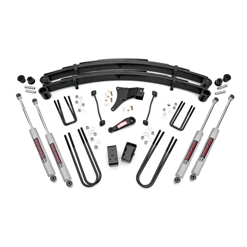 4 Inch Lift Kit Rear Blocks Ford F-250/F-350 Super