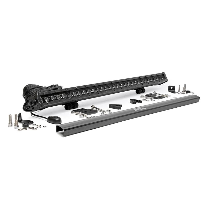 30 Inch Black Series LED Light Bar Single Row (707