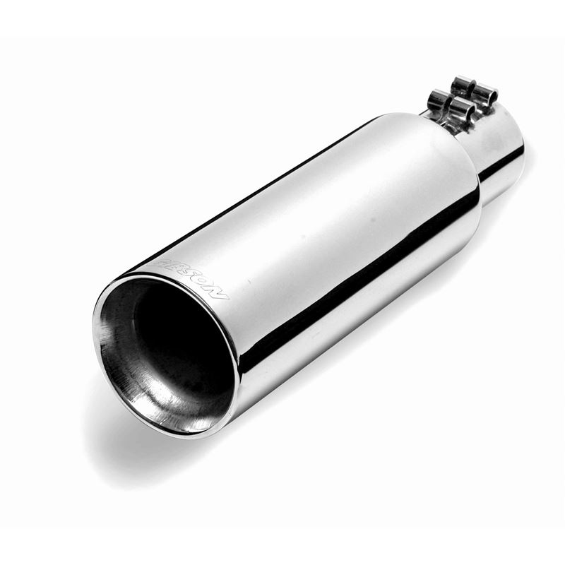Stainless Double Walled Angle Exhaust Tip
