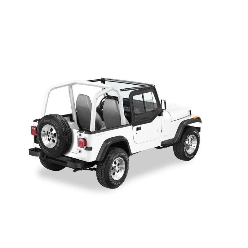 Upper Door Sliders - Jeep 1997-2006 Wrangler