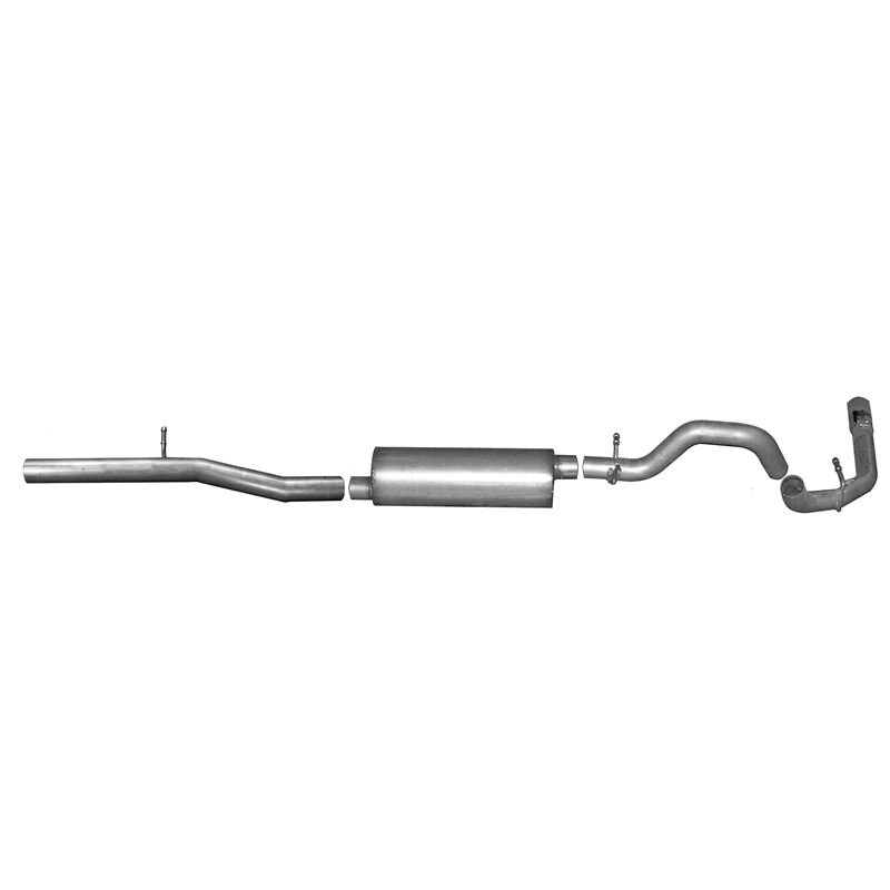 Cat Back Single Exhaust System, Stainless 615629