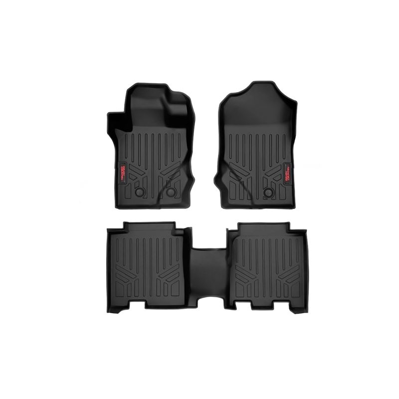 Floor Mats Front and Rear Ford Bronco 4WD (2021-20