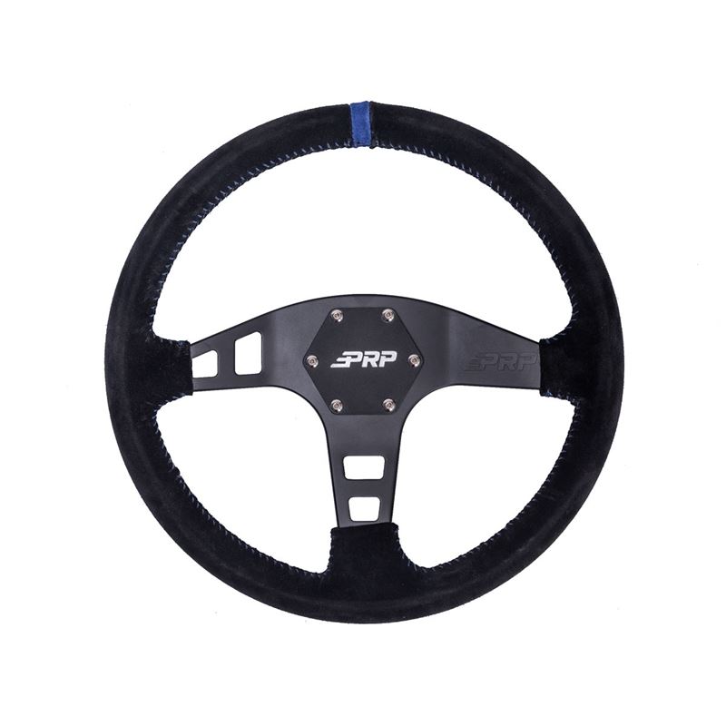 Flat Suede Steering Wheel