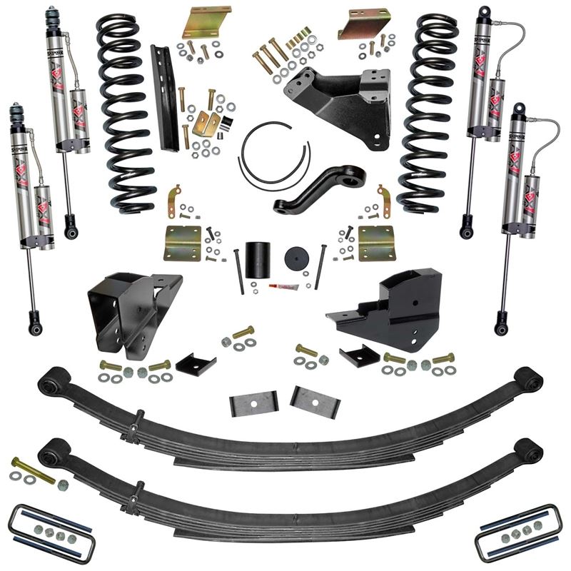 6 In. Lift Kit with Coils Leaf Springs and ADX 2.0
