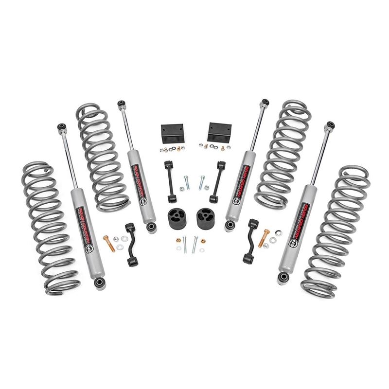 2.5 Inch Lift Kit Coils Jeep Wrangler Unlimited 4W