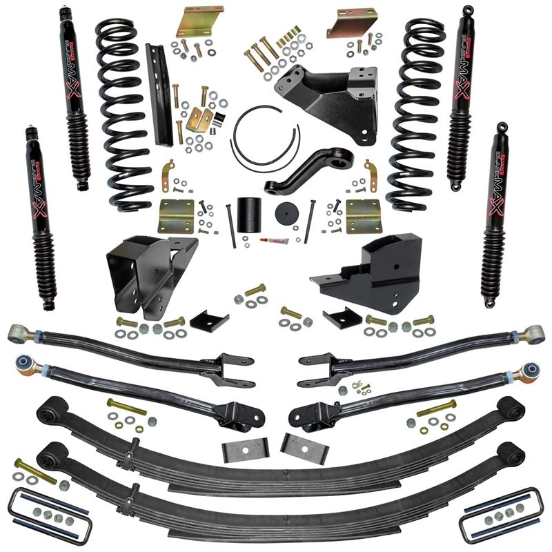 6 in. Lift Kit with Coils Leafs 4-Link Conversion