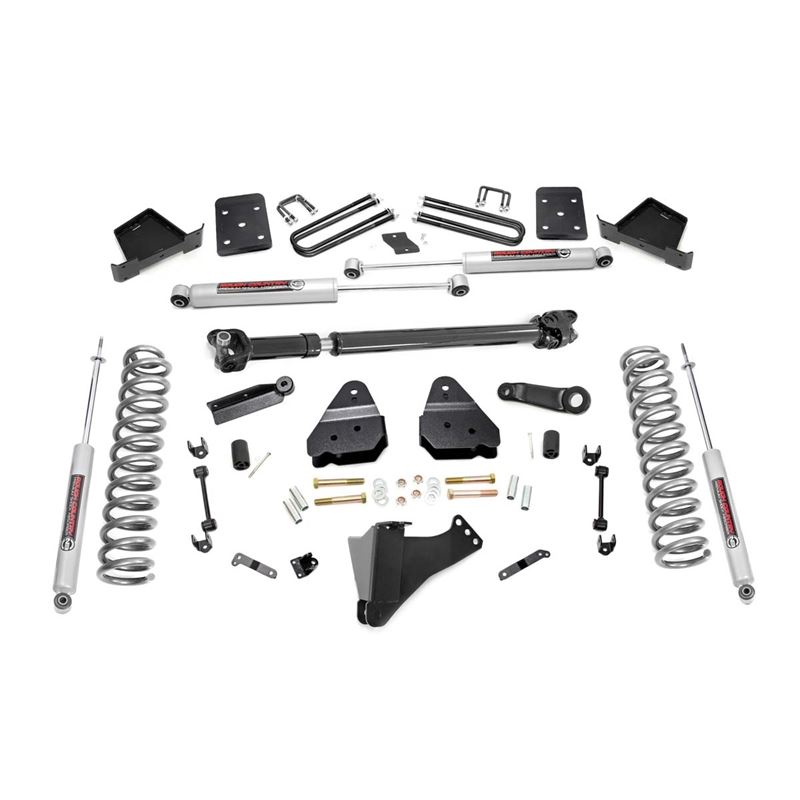 6 Inch Suspension Lift Kit w/Front Drive Shaft 17-