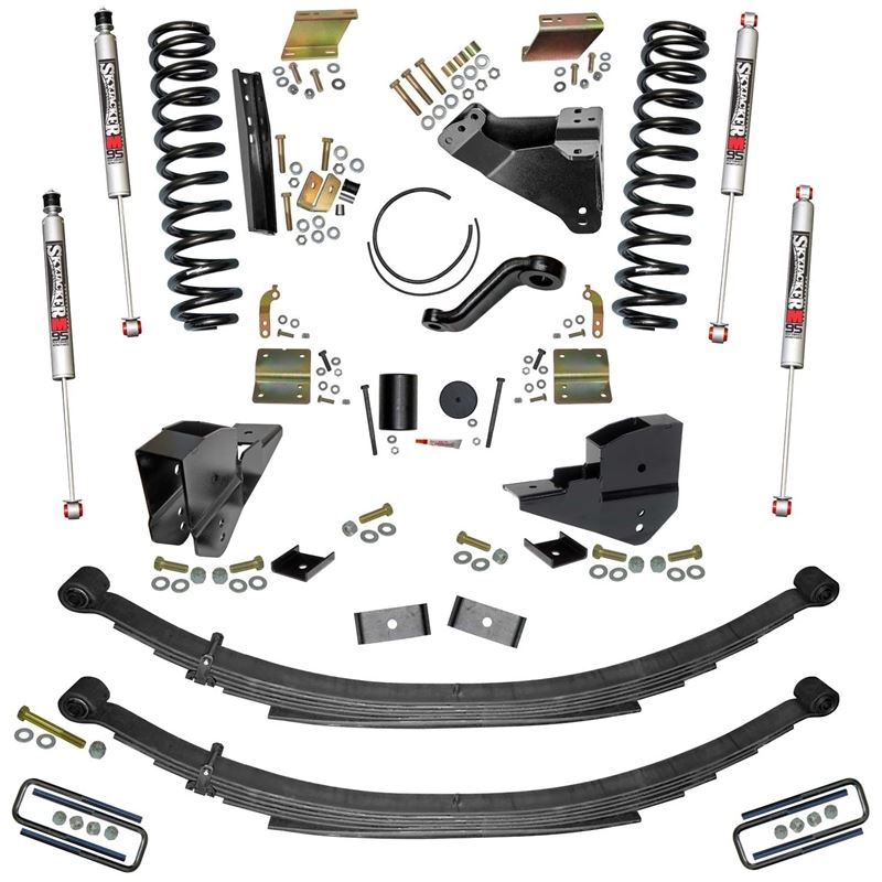 6 In. Lift Kit with Front Coils Rear Leaf Springs