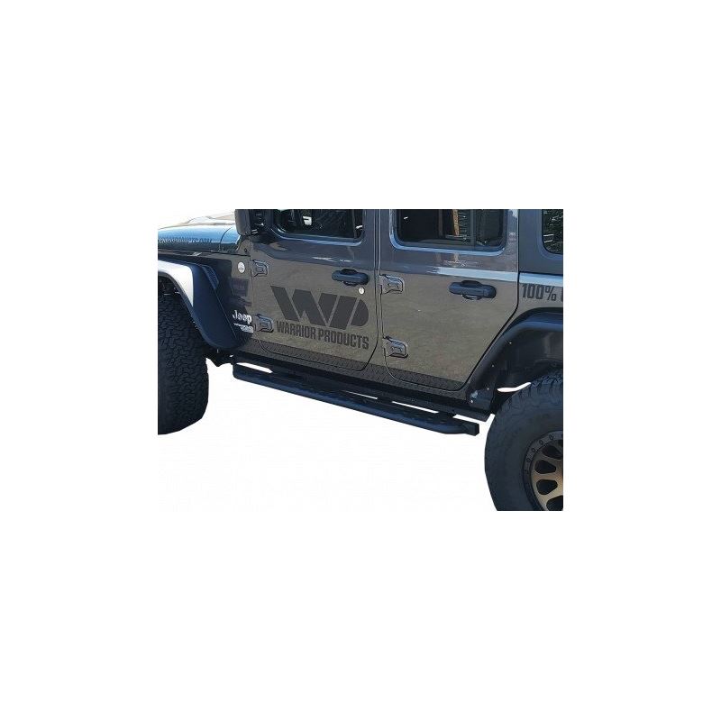 18-20 Jeep Wrangler JLU Side Plates (Black Diamond