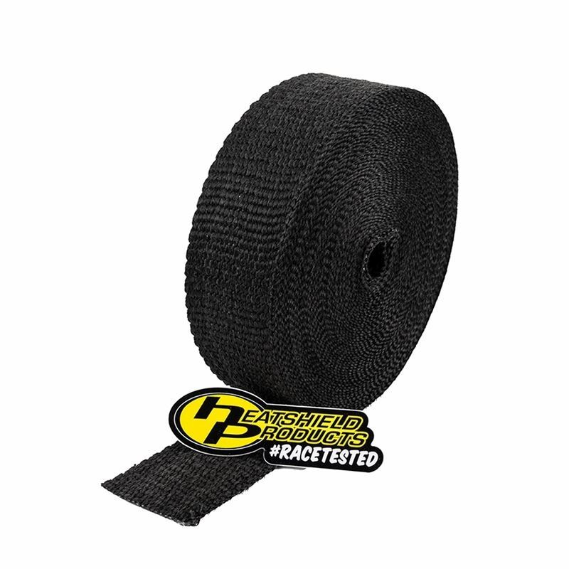 Black Exhaust Wrap 2 In X 5 Ft Roll (322050)