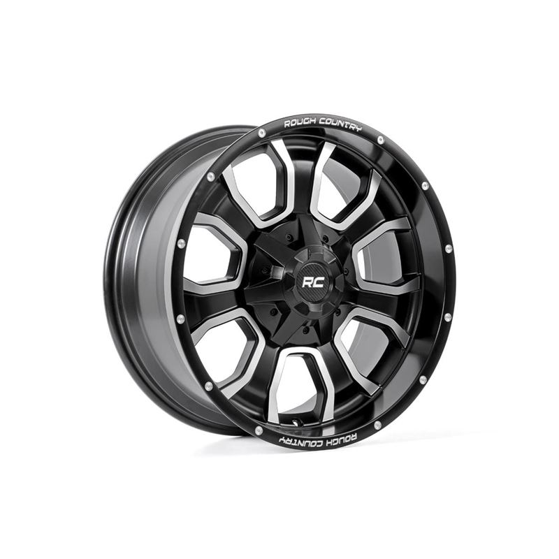 93 Series Wheel One-Piece Matte Black 20x10 8x170