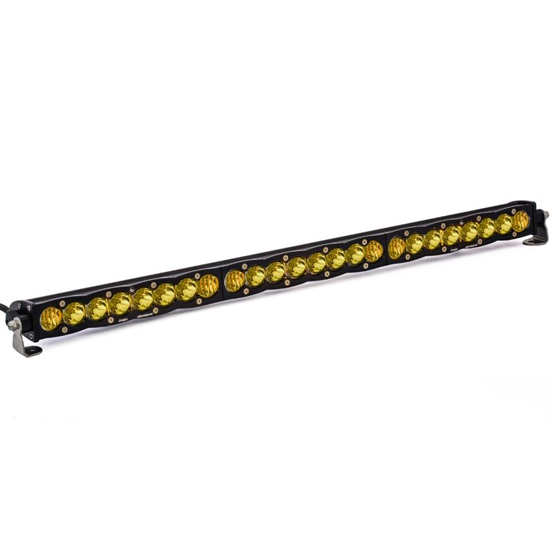 30 Inch LED Light Bar Amber Driving Combo Pattern