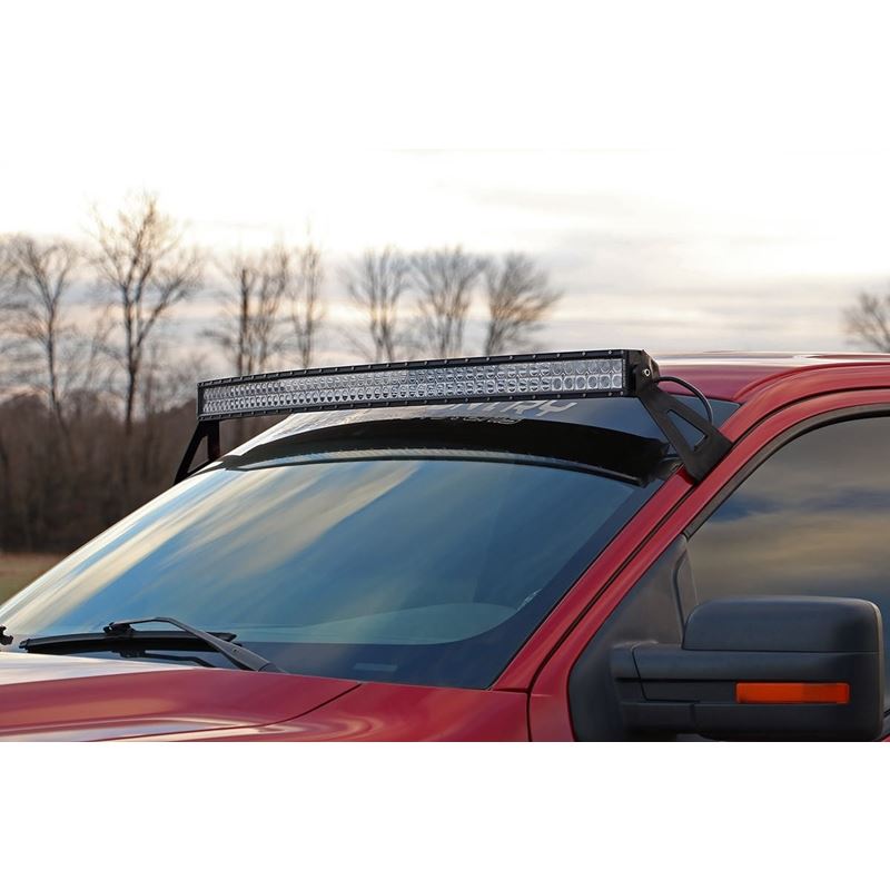 LED Light Mount Upper Windshield 54" Curved F