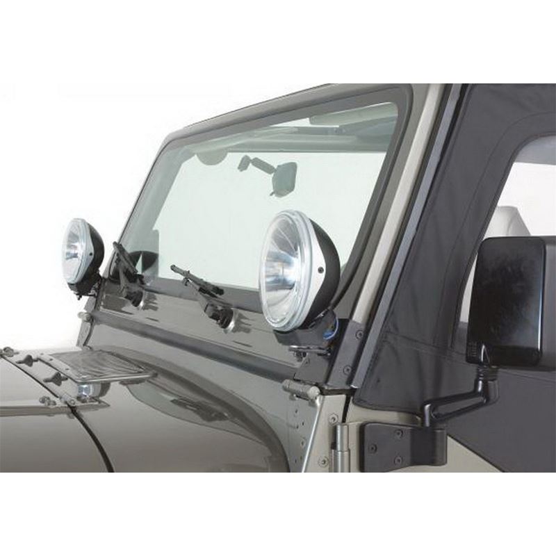 Windshield Hinge Light Brackets