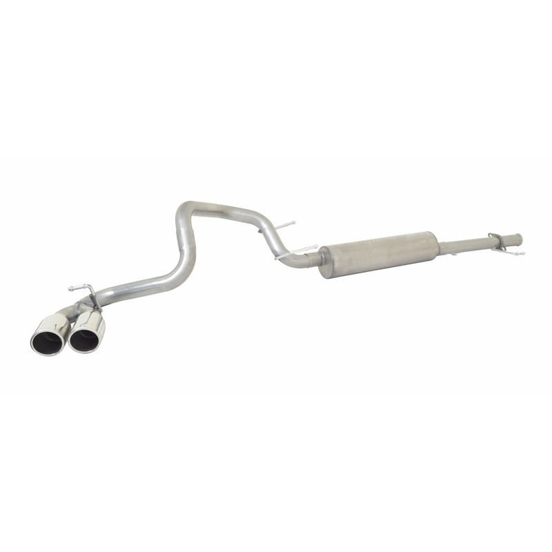 Cat Back Dual Sport Exhaust System, Aluminized 188