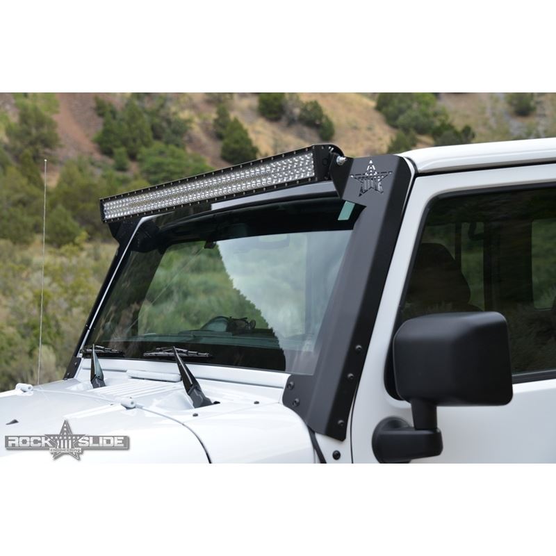 Jeep JK 50 Inch LED A-Pillar Brackets for 07-18 Wr