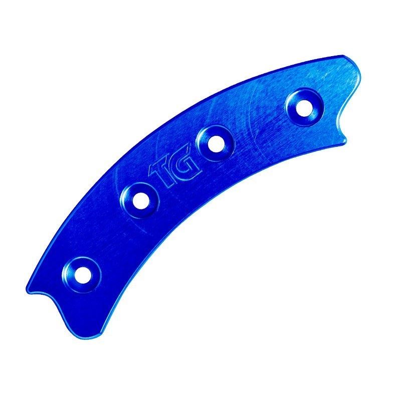 Beadlock Ring Segmented 17 Inch Blue Single Sectio