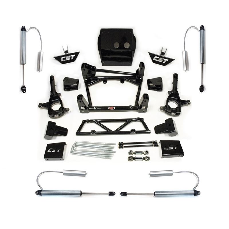 11-16 2500HD 2WD/4WD/6-8in. Lift Kit (Stage 4) Inc