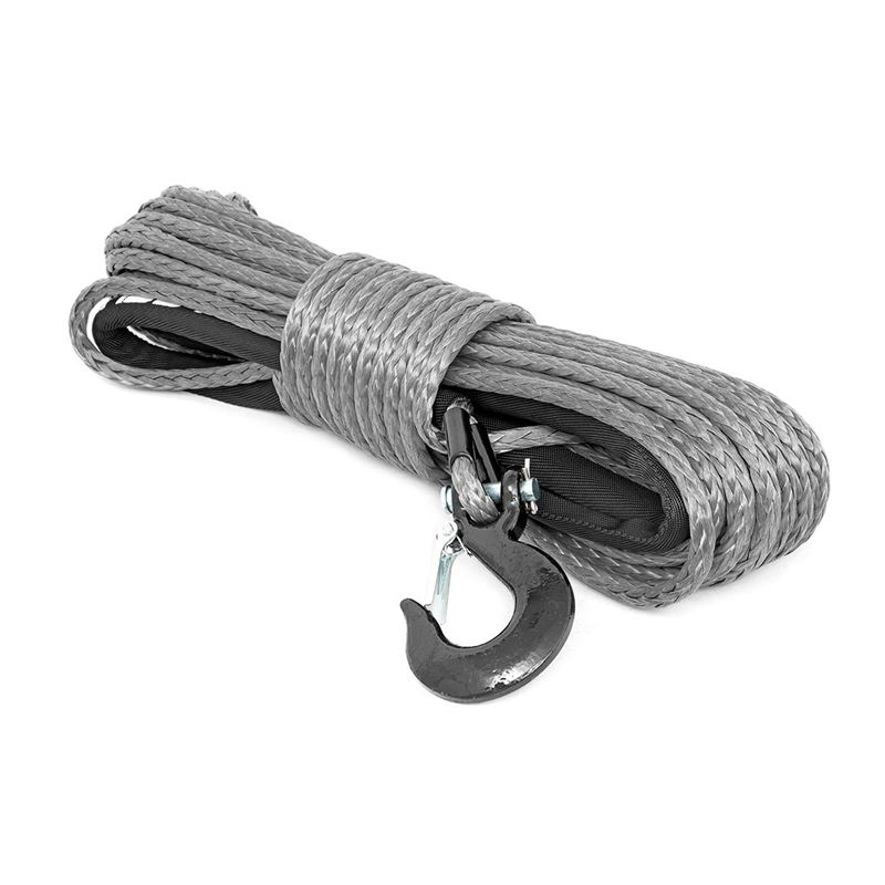 Synthetic Rope 3/8 Inch 85 Ft Length Gray (RS117)