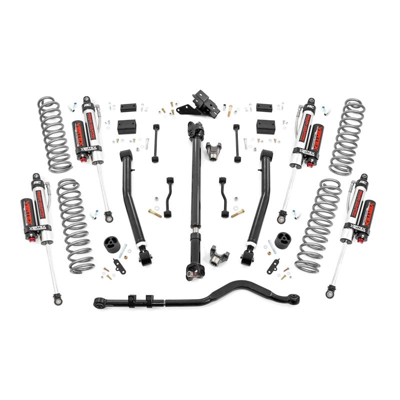 3.5 Inch Lift Kit Adj Lower FR D/S Vertex Jeep Wra