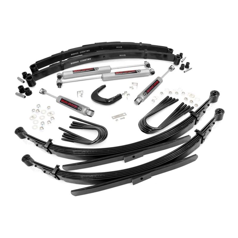 4 Inch Lift Kit 52 Inch RR Springs Chevy/GMC 3/4-T