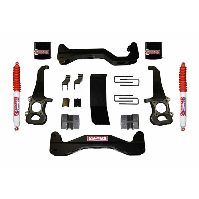Suspension Lift Kit w/Shock 6 Inch Lift 04-08 Ford