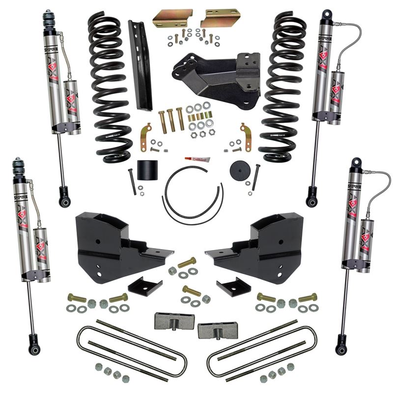 4 in. Suspension Lift Kit with Coils Blocks and AD