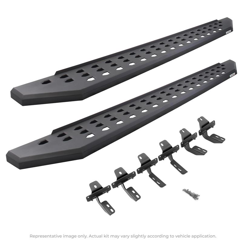 RB20 Running Boards with Mounting Brackets Kit (69