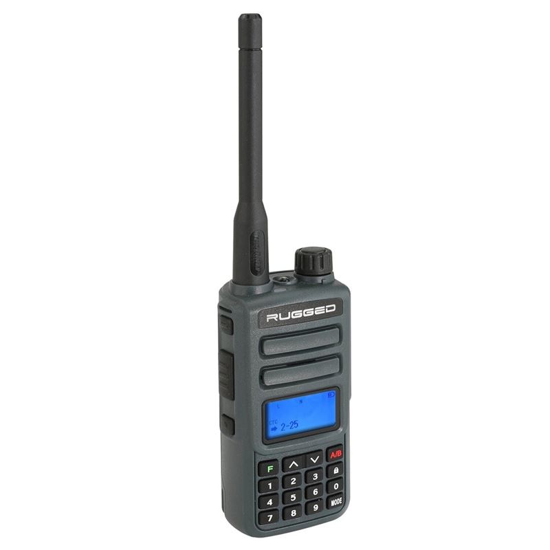 Rugged GMR2 GMRS/FRS Handheld Radio - Grey