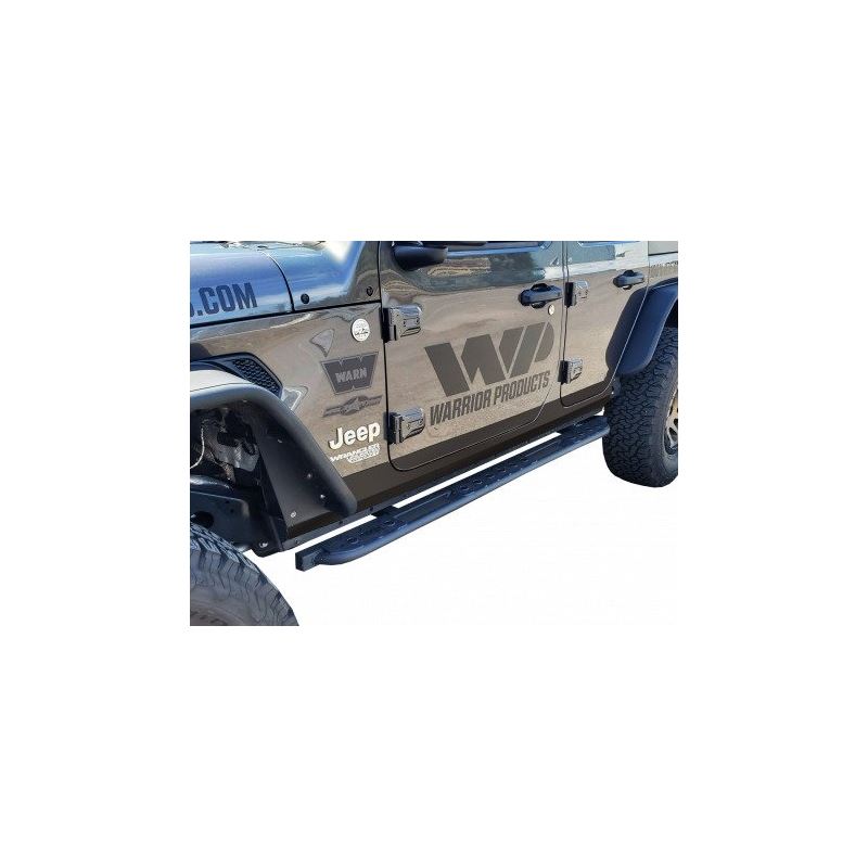 2018-2020 Jeep Wrangler JLU Side Plates (Smooth Bl