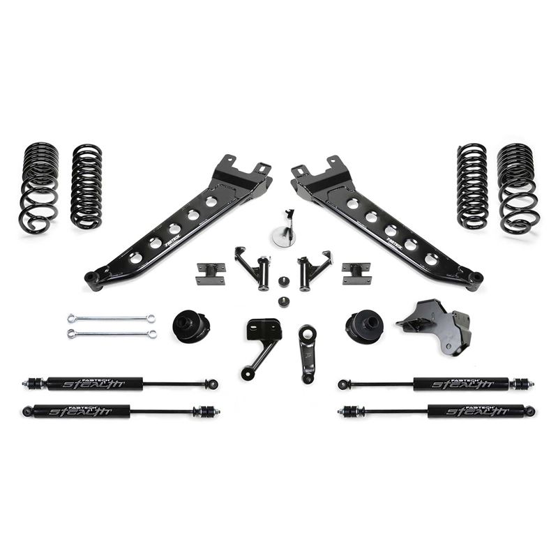 5" RADIUS ARM LIFT KIT W/COIL SPRINGS AND STE