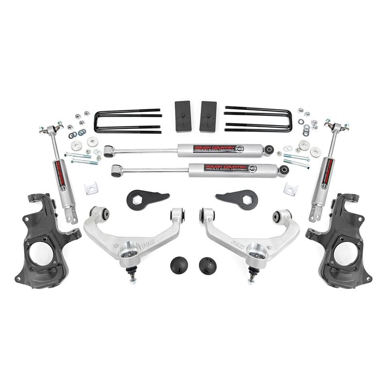 3.5 Inch Lift Kit Knuckle with N3 Shocks 11-19 Che