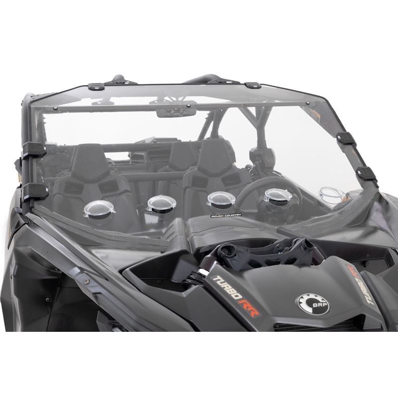 Vented Full Windshield Scratch Resistant Can-Am Ma