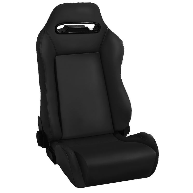 Sport Front Seat, Reclinable, Black Denim; 76-02 C