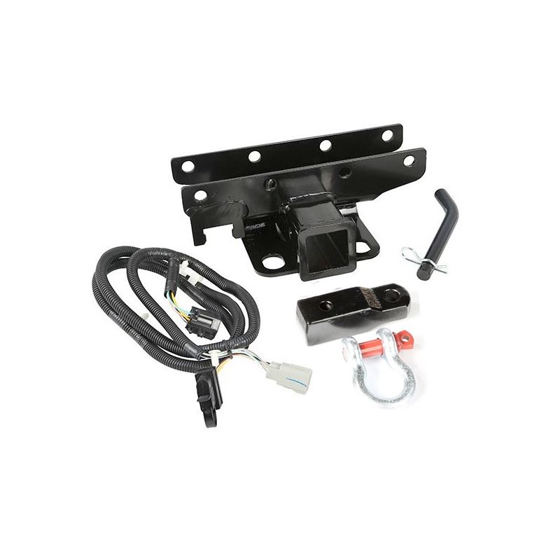 Receiver Hitch Kit, D-Shackle; 07-16 Jeep Wrangler