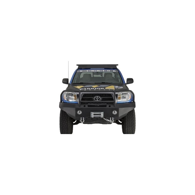 Toyota Tacoma Front Winch Bumper w/ Brush Guard an
