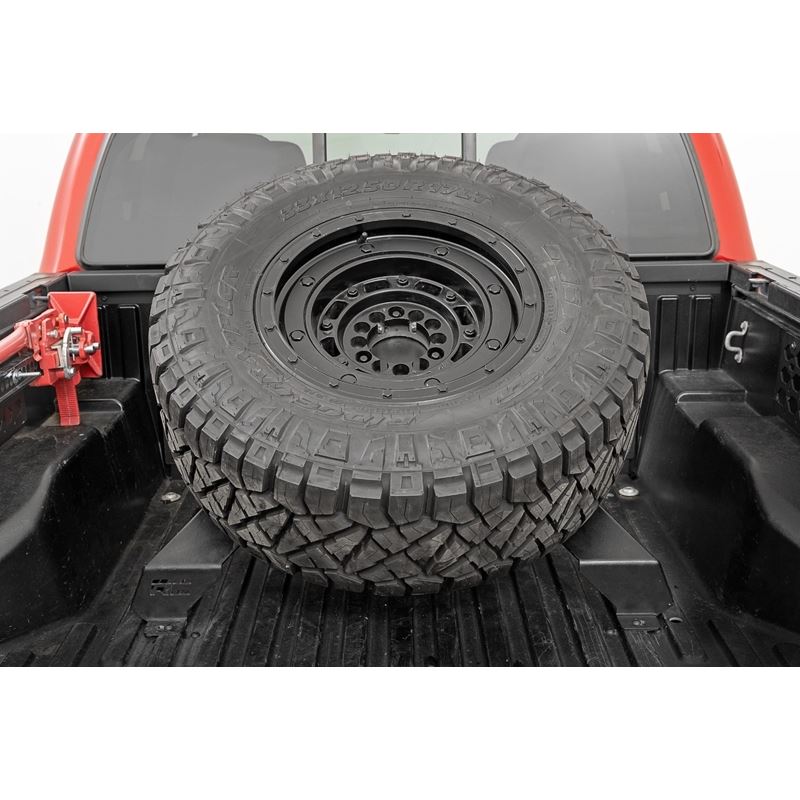 Bed Mount Spare Tire Carrier Universal (5x5.5 6x5.