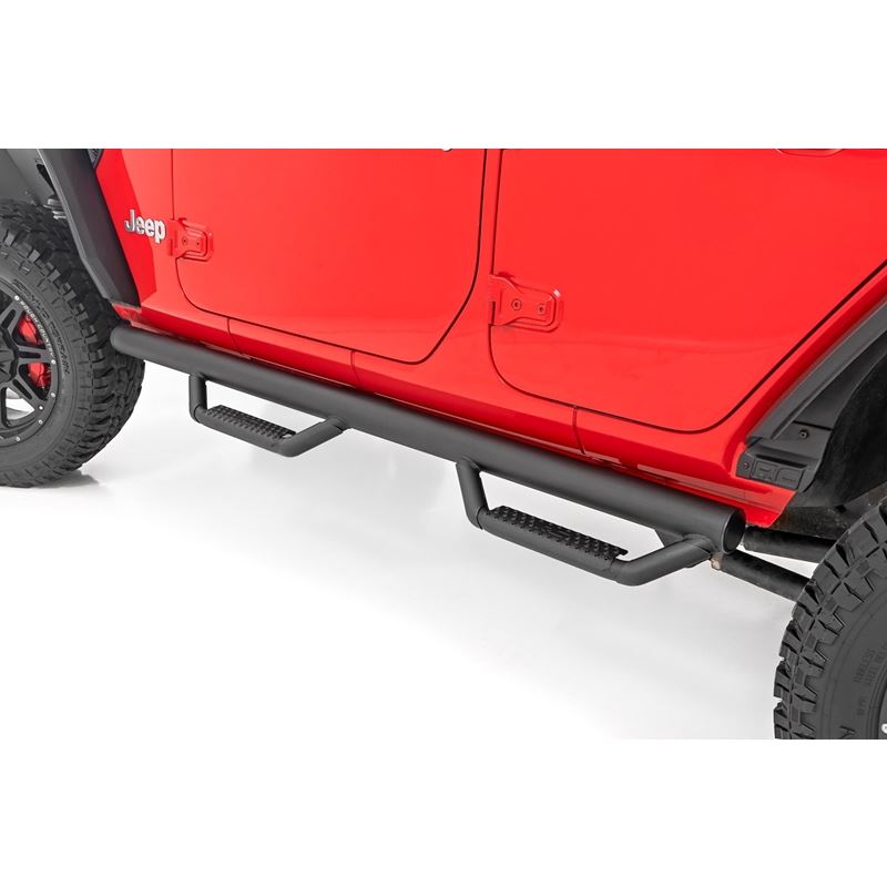 Nerf Steps - Wheel to Wheel - 4 Door - Jeep Wrangl