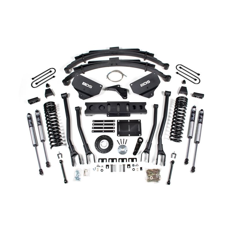 8 Inch Lift Kit w/ 4-Link - Ram 3500 (13-18) 4WD -